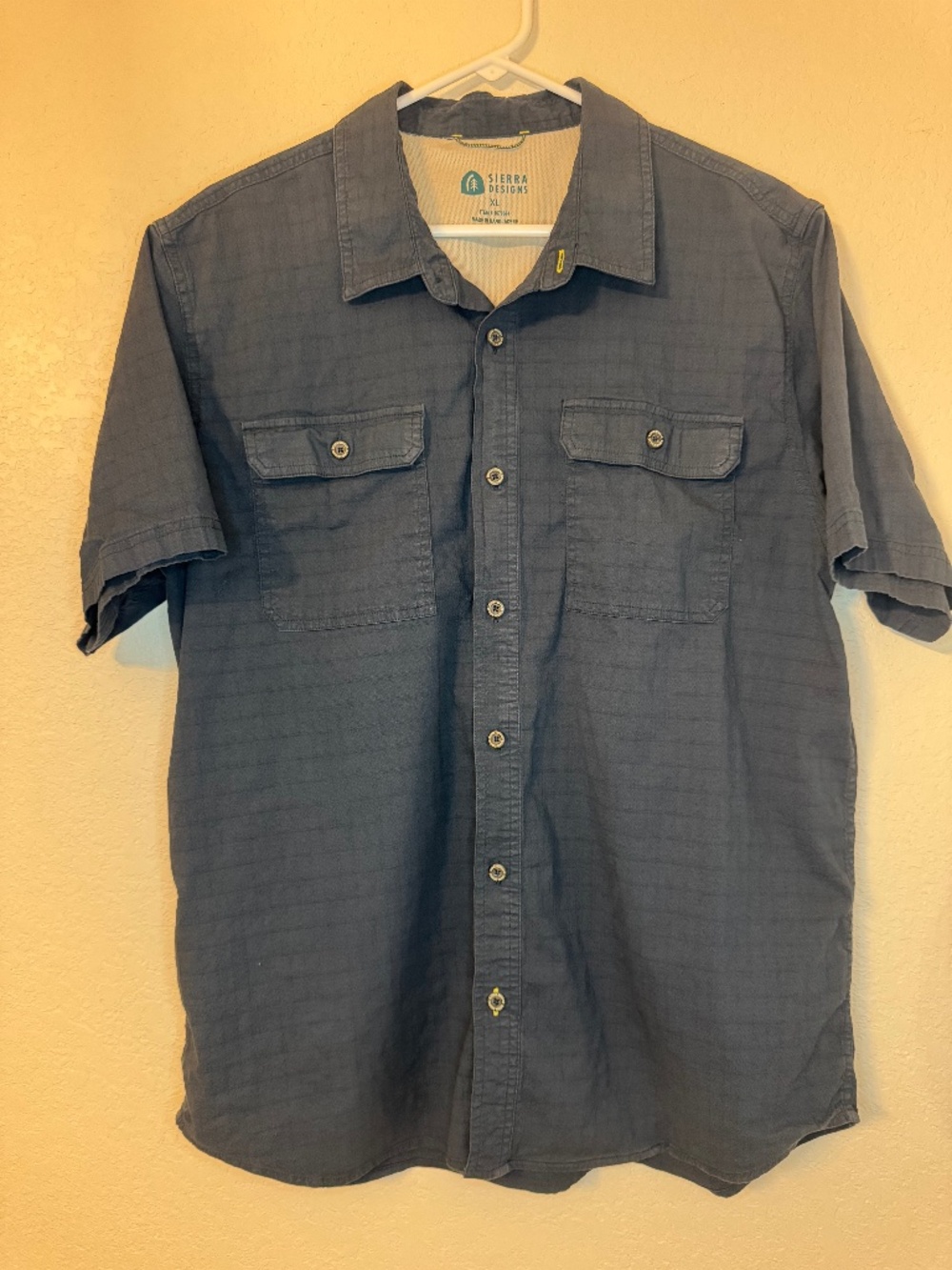 Sierra Designs XL Tech Shirt | Slate Blue